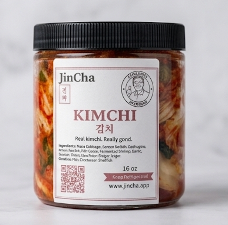 JinCha Kimchi — Traditional Baechu Kimchi