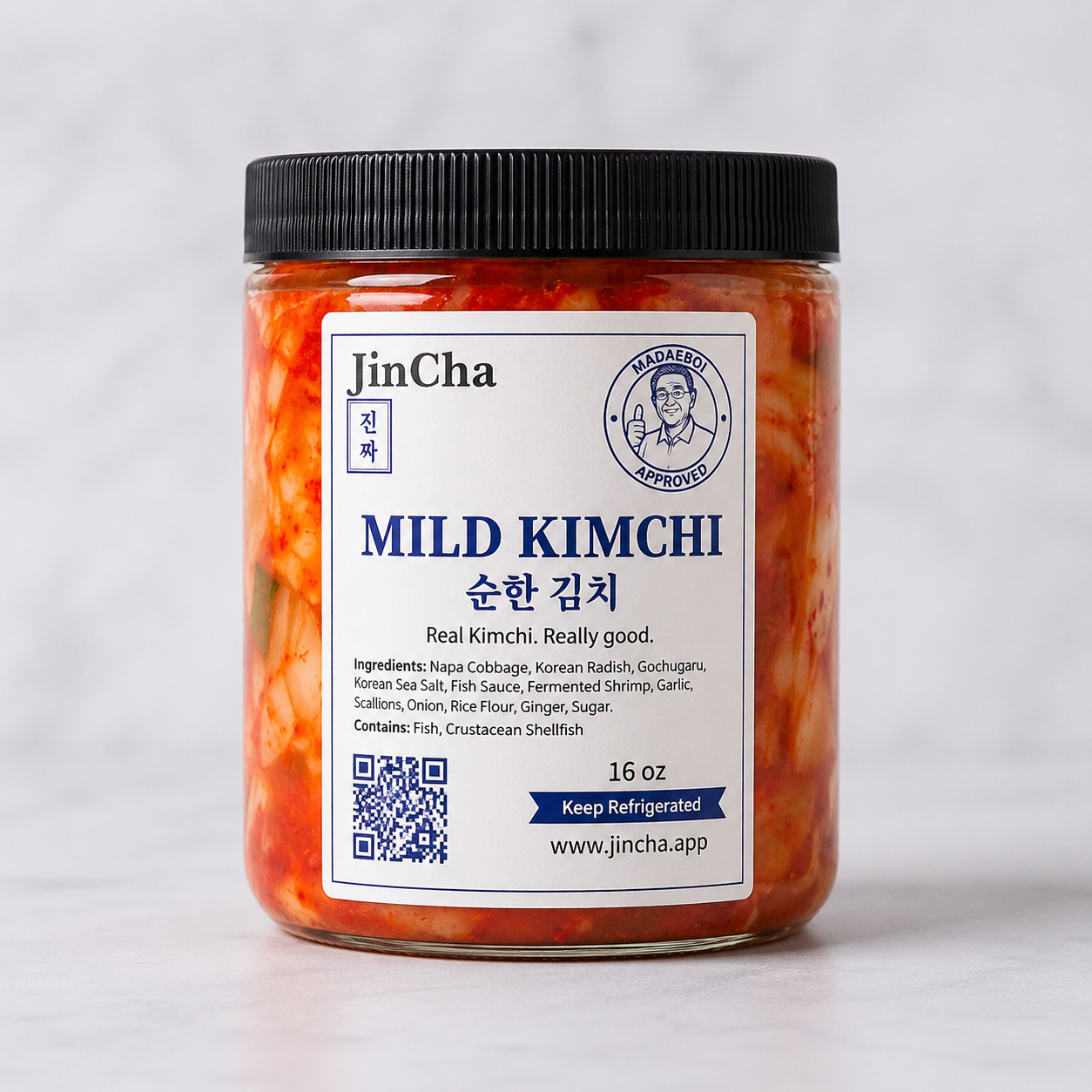 JinCha Mild Kimchi — Less Heat, Same Soul